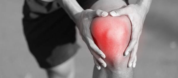 Dor nas articulacións nun home